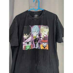 My Hero Academia Villains Graphic T-Shirt Black Men’s XL Funimation